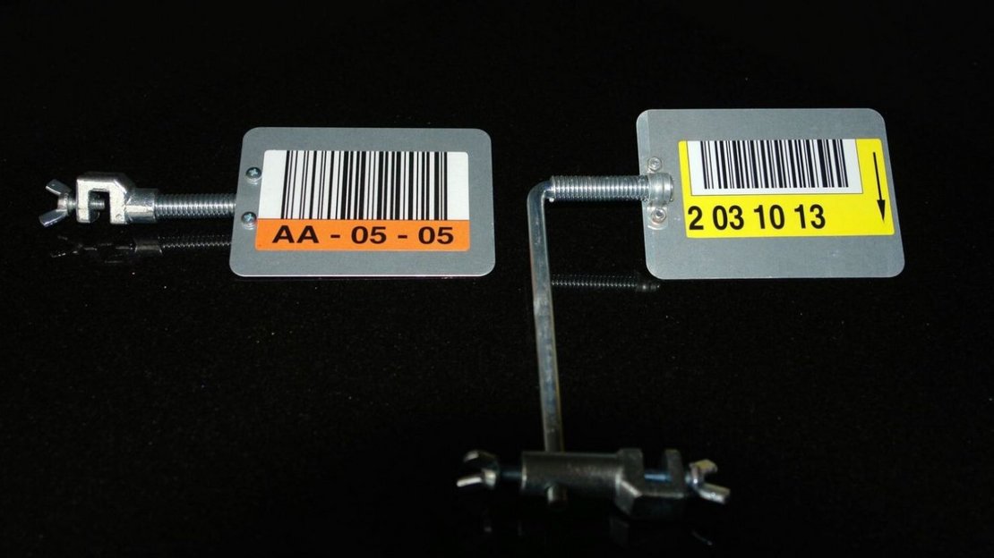 inotec Photo Barcode Lagerkennzeichnung Kragarmregal